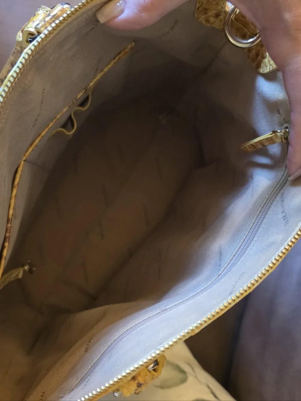 Brahmin Large Duxbury Satchel Marigold